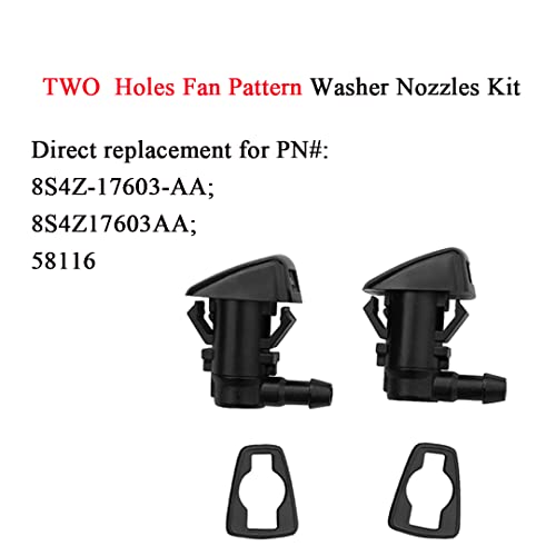 8S4Z-17603-AA Premium Wiper Nozzles Fit for 2008 2009 2010 2011 - Product Imagery
