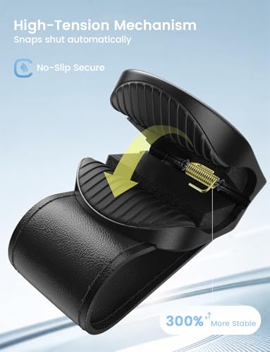 Lamicall Sunglasses Holder for Car Visor 1s One-Hand Access - Product Imagery