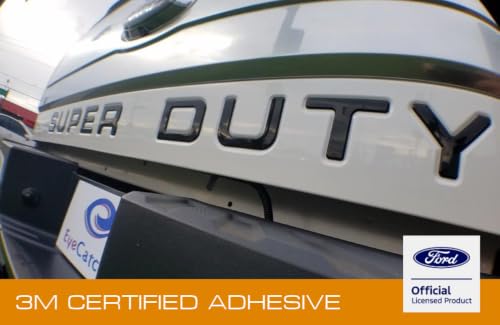 EyeCatcher Tailgate Insert Letters fits 2008-2016 Ford Super - Product Imagery
