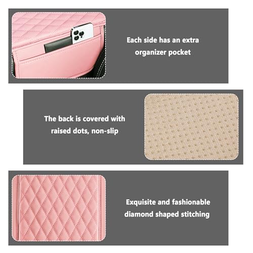 Stacool Upgraded Car Center Console Cover,Microfiber Leather Car - Product Imagery