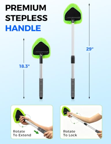 XINDELL Interior Windshield Cleaner Tool – Car Interior Window - Product Imagery