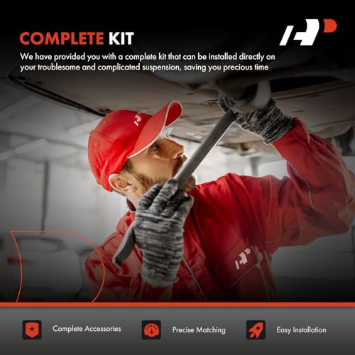 A-Premium 8Pcs Front Suspension Kit, Sway Bar Link, Lower Ball - Product Imagery