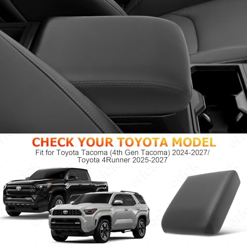 frani Center Console Armrest Cover for 24-26 Toyota Tacoma&25-26 - Product Imagery