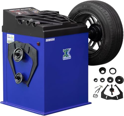 XK Tire Changers Machine and Wheel Balancer Combo,110V,580-690 - Product Imagery