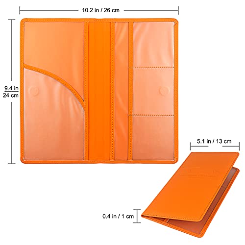LumiMokki Premium Car Registration & Insurance Card Holder, - Product Imagery