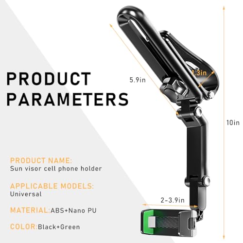 Rotatable and Retractable Car Phone Holder - 1080 Multifunction - Product Imagery