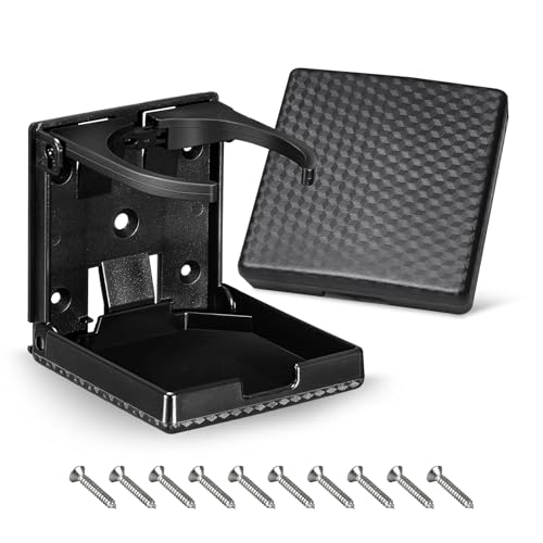2PCS Boat Cup Holder, Car Folding Drink Holders Wall Mounted - Product Imagery