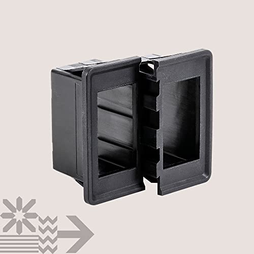 True MODS 2-Slot Rocker Switch Panel Housing Kit Holder Mount - Product Imagery