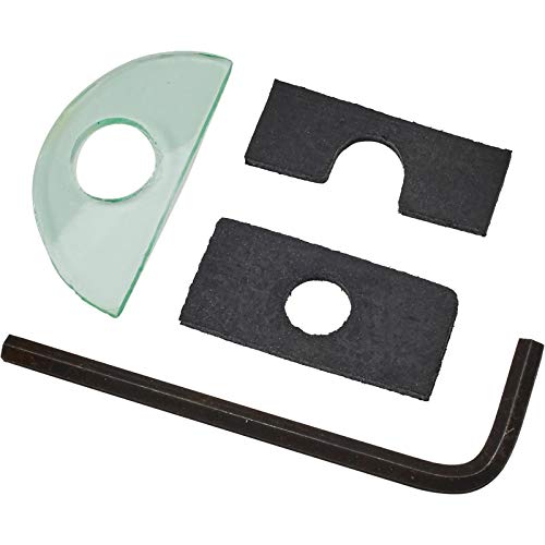 Universal 3 In Chrome Peep Mirror Clamp-On Door Mount - Product Imagery