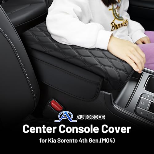 Autorder Center Console Cover for 2021-2025 2026 Kia Sorento - Product Imagery