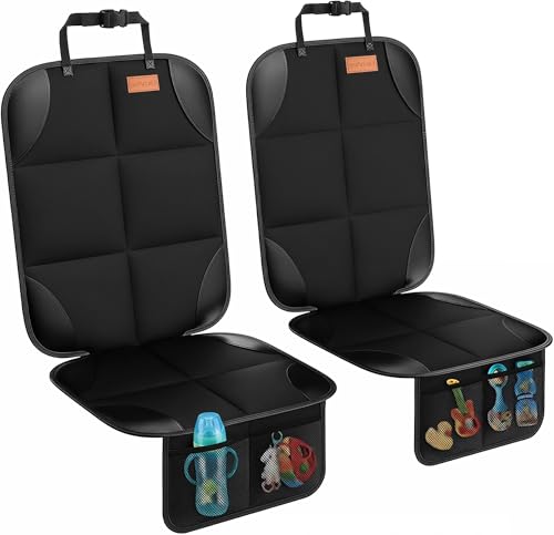 SMART ELF Car Seat Protector, Thickest Padding and Non-Slip - Product Imagery