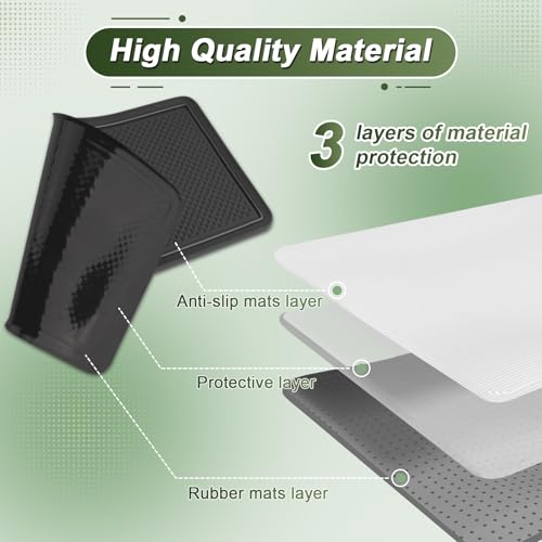 for Door Slot Mats for 2024-2026 Ford Ranger, Center Console - Product Imagery
