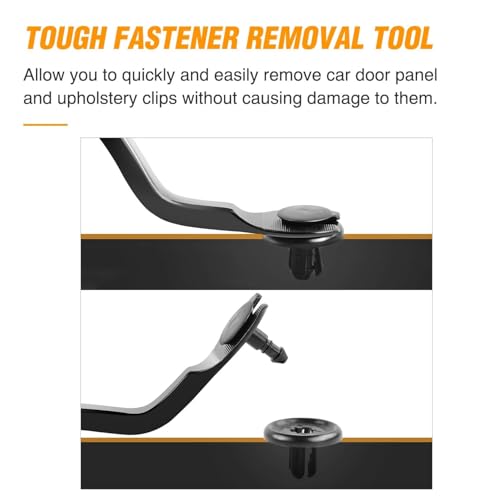GOOACC Car Panel/Upholstery Fastener Remover Ergonomic Stainless - Product Imagery