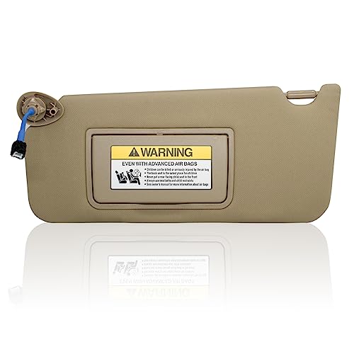 NHILES Left Driver Side Sun Visor Compatible with Honda Accord - Product Imagery