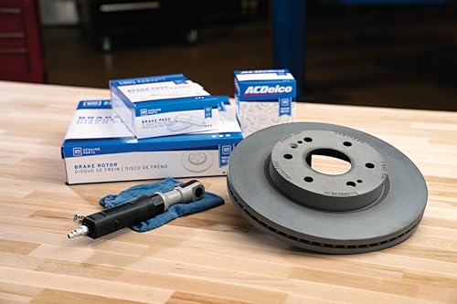 ACDelco Silver Front Brake Rotor 18A1101A | GM 19261852 Brake - Product Imagery