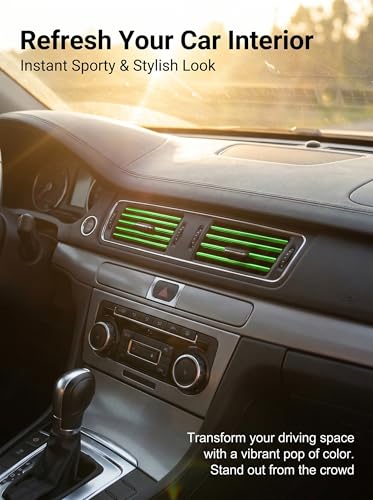 20 PCS Car Vent Trim, DIY Car Interior Accessories, Reflective - Product Imagery