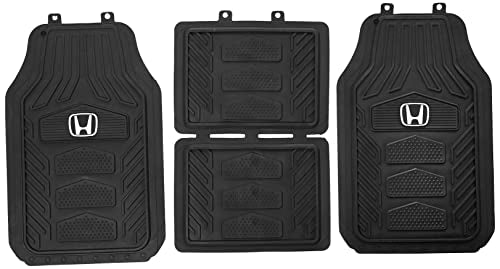 Plasticolor Honda Weatherpro 4 Pc. Floor Mat Set, Black, One Size - Product Imagery