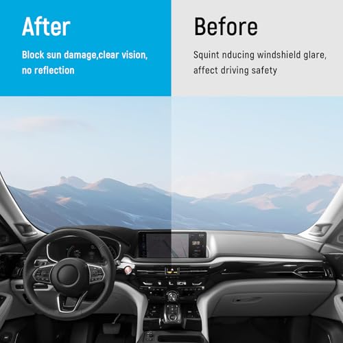 ZZEQYG Dash Cover Mat for Acura MDX 2025-2026 Accessories - Product Imagery