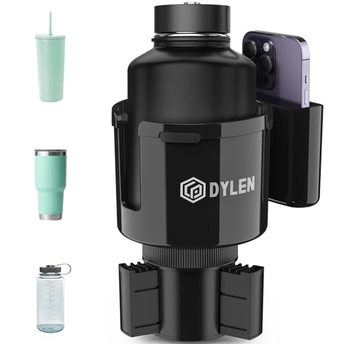 DYLEN Car Cup Holder Expander with Adjustable Base, Fits 16–46oz - Product Imagery