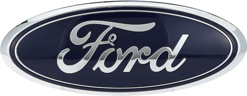 2006-2019 Ford OEM 9" Blue Oval Rear Tailgate Emblem - Product Imagery
