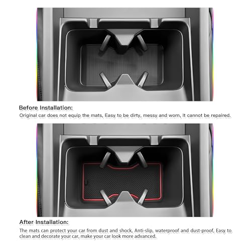 SKTU Door Slot Mat for 2024 2025 2026 Hyundai Santa Fe Door - Product Imagery