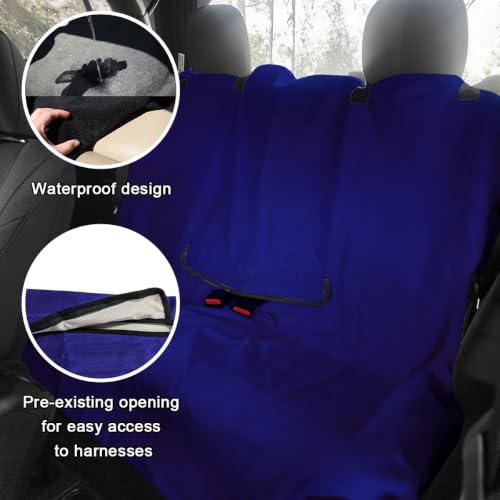 DXNQ Car Towel Seat Cover, Waterproof Sweating Non-Slip Premium - Product Imagery