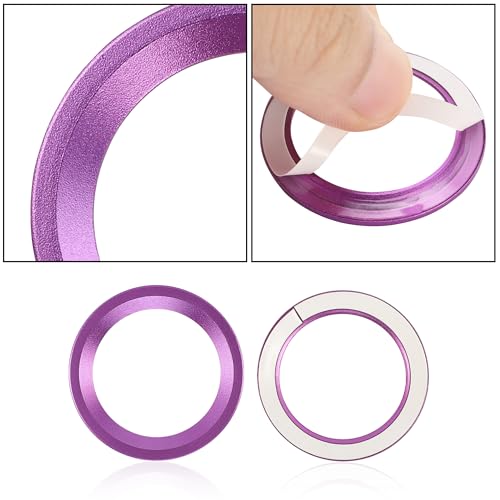 TOMALL Aluminum Engine Start Stop Push Button Cover Trim - Product Imagery