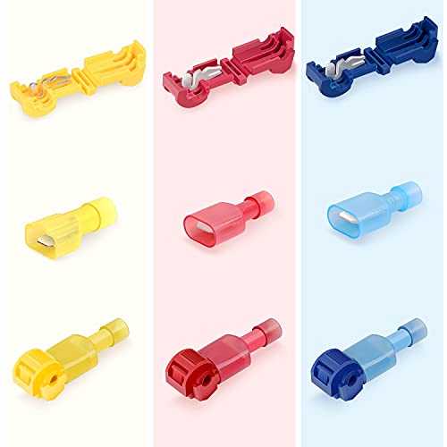 Nilight - 50004R 120 Pcs/60 Pairs Quick Splice Wire Terminals - Product Imagery