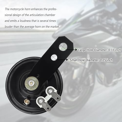 Motorcycle Horn Speaker,12V 105db Super Loud Car Mini Air Horn - Product Imagery