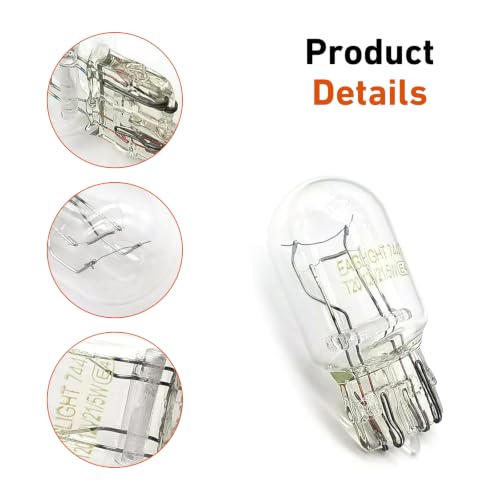 5PCS 7443 Bulb, T20 7443 1891 Car Brake/Reverse/Tail Light/Turn - Product Imagery