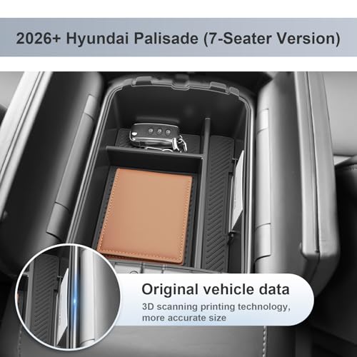 SKTU 2-Pack for 2026 2027 Hyundai Palisade Center Console - Product Imagery