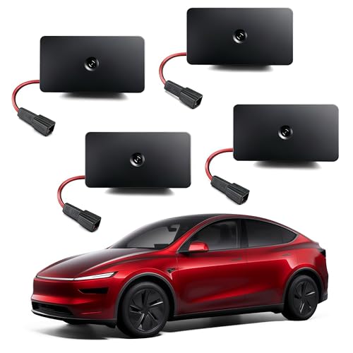 Tesla Model Y/3/X/S/YL Accessories Car Door Lights Logo - Product Imagery