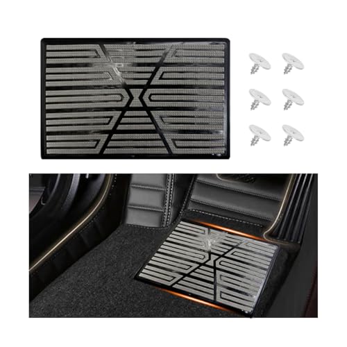9.06 x 5.91 Inch PVC Floor Mat Repair Patch, Gray - Product Imagery