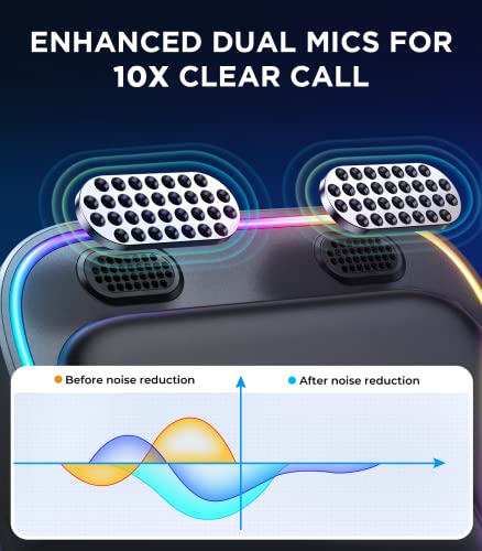 JOYROOM Bluetooth 6.0 AUX Car Adapter, Dual Mics Noise - Product Imagery