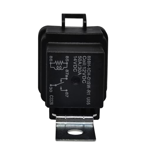 Relay 898H-1CH-D1SW-R1 U05 (Set of 2), 12VDC 50A SPDT Replace - Product Imagery