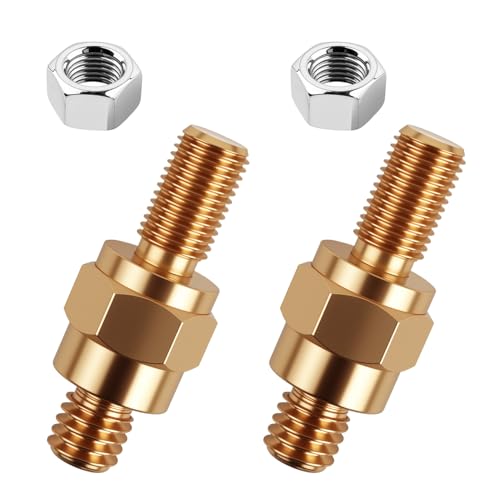 2 Set Side Post Battery Terminal Extender Bolts with - Product Imagery