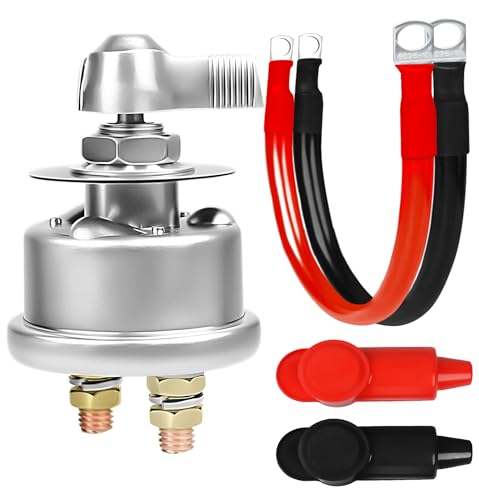 200A Battery Disconnect Switch 12V 48V Battery Shut Off Switch - Product Imagery