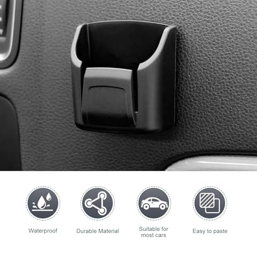 2 PCS Car Key Fob Holder, Car Garage Key Card Holder for - Product Imagery