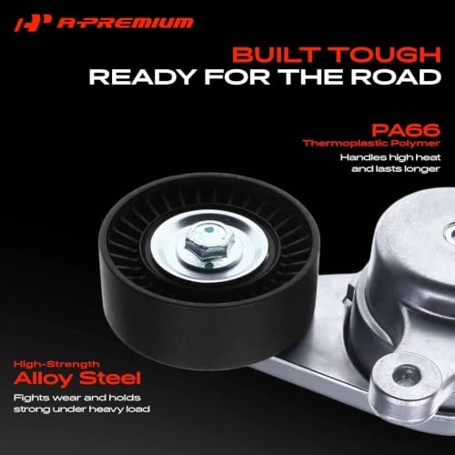A-Premium Belt Tensioner Assembly with Pulley Compatible with - Product Imagery