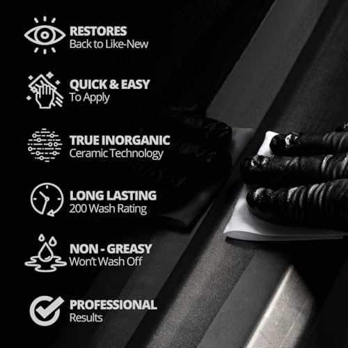 CERAKOTE® Ceramic Trim Coat Kit - Quick Plastic Trim Restorer - - Product Imagery