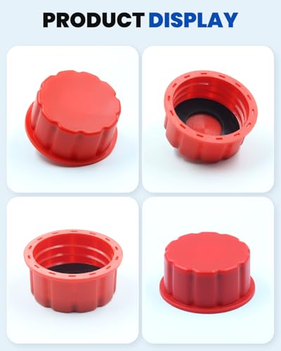 15 PCS Gas Can Caps, 1/2.5/5/10 Gallon Gas Can Cap Replacement - Product Imagery