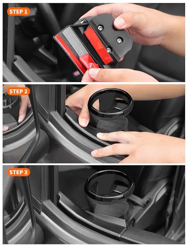 Savadicar Door Cup Holder Compatible with 2018-Present Jeep - Product Imagery