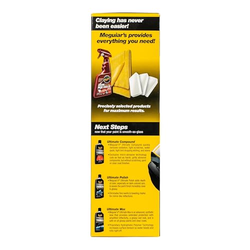 Meguiar's Smooth Surface Clay Kit - Product Imagery