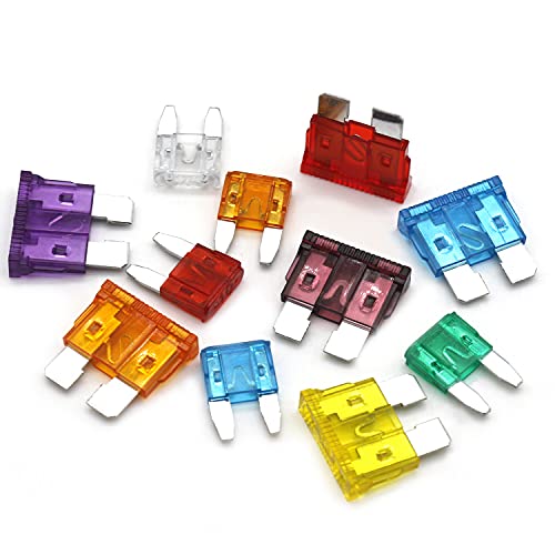 ZIPCCI 266 Pcs - Car Fuses Assortment Kit, Mini & Standard - Product Imagery