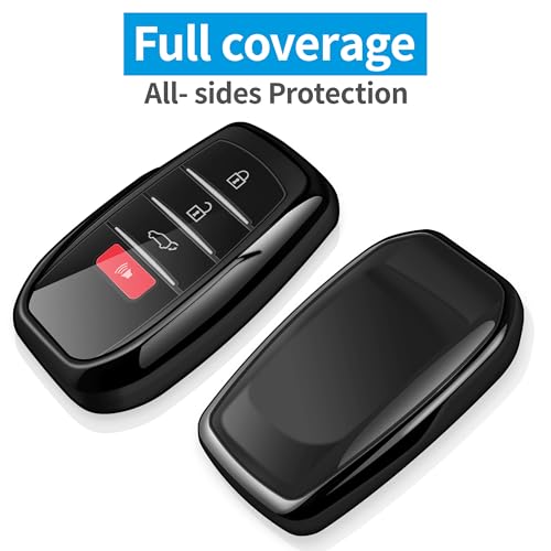 For Toyota Key Fob Cover with keychain,Key Shell Case for - Product Imagery