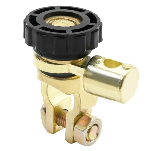 Hoypeyfiy Battery Master Disconnect Cut Off Switch, 360 Degree - Product Imagery