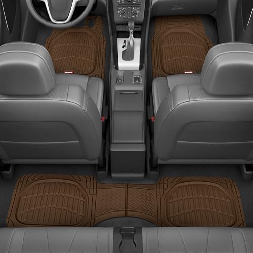 Motor Trend FlexTough Deep Dish All-Weather Floor Mats, - Product Imagery