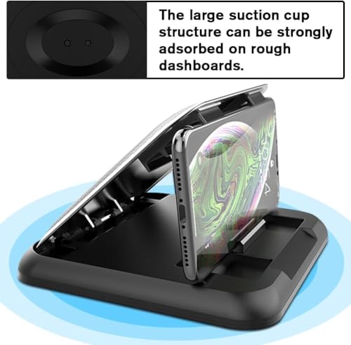 Universal Car Phone Holder & Dashboard Mount - Anti-Slip Phone - Product Imagery