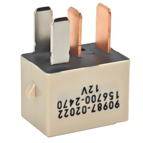 90987-02022 156700-2470 Automotive Relay (Pack of 2) – 30A 12VDC - Product Imagery