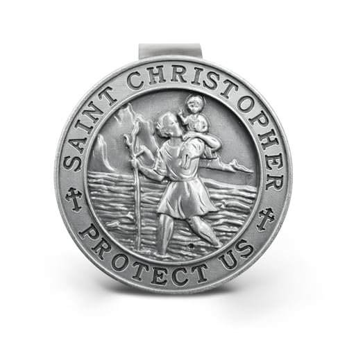 St Christopher Medal for Car, Saint Christopher Medal for Car - Product Imagery